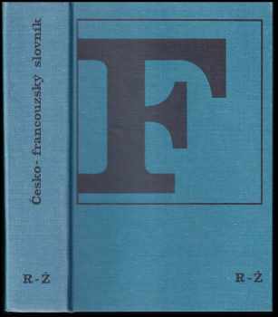 Francouzsko-český a česko-francouzský obchodní slovník