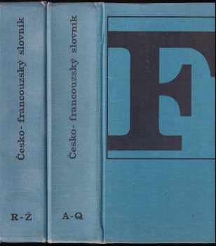 Česko-francouzský slovník : A-Q + R-Ž : Dictionnaire tchèque-français - Václav Vlasák, Stanislav Lyer, Stanislav Lyer, Václav Vlasák, Josef Věnceslav Vlasák, Stanislav Lyer, Václav Vlasák (1993, Státní pedagogické nakladatelství) - ID: 748071