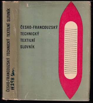 Česko-francouzský technický textilní slovník