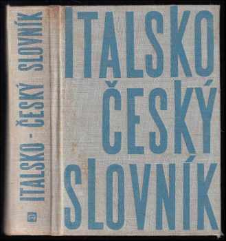 Jaroslav Rosendorfský: Česko-italský slovník