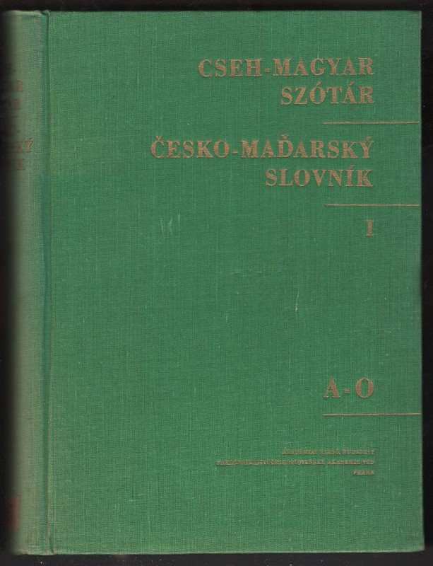 László Dobossy: Česko-maďarský slovník