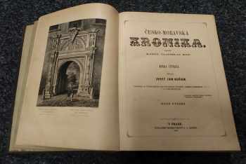 Karel Vladislav Zap: Česko-moravská kronika Kn. 4. - kniha čtvrtá