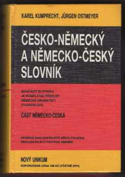 Česko-německý a německo-český slovník