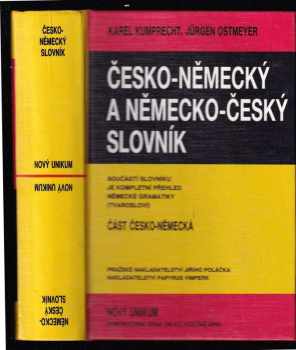 Karel Kumprecht: Česko-německý a německo-český slovník : Nový Unikum