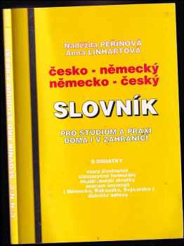 Anna Linhartová: Česko-německý a německo-český slovník pro studium a praxi doma i v zahraničí s dodatky