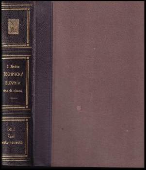 Česko-německý a německo-český technický slovník všech oborů