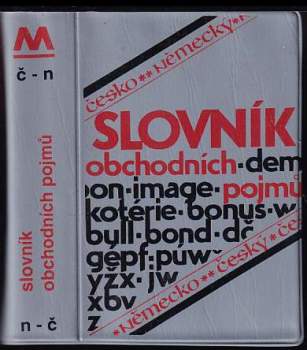 Česko-německý, německo-český slovník obchodních pojmů