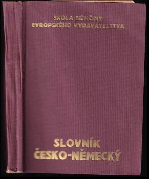 Česko-německý slovník