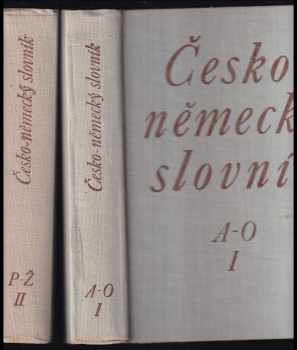 Česko-německý slovník (2 svazky) : Tschechisch-deutsches Wörterbuch - Eduard Beneš (1968, Státní pedagogické nakladatelství) - ID: 196270