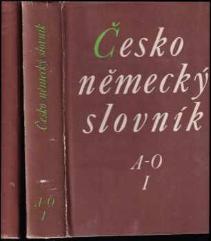 Česko-německý slovník (2 svazky) : Tschechisch-deutsches Wörterbuch - Eduard Beneš (1968, Státní pedagogické nakladatelství) - ID: 210669