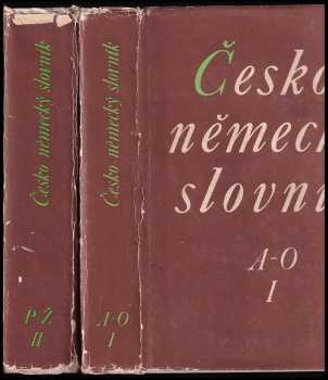 Eduard Beneš: Česko-německý slovník : Díl 1-2