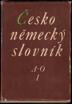 Eduard Beneš: Česko německý slovník 2 svazky Komplet