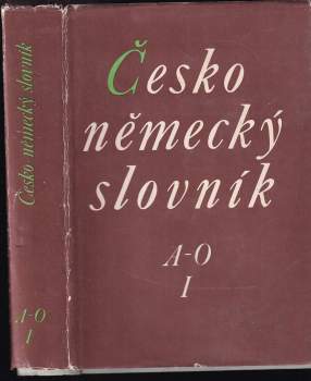 Česko-německý slovník A-O