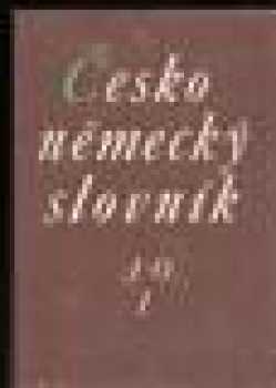 Eduard Beneš: Česko-německý slovník