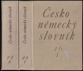 Česko-německý slovník