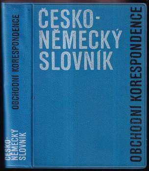 Česko-německý slovník obchodní korespondence