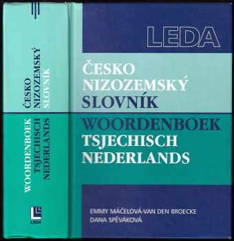 Emmy Máčelová-van den Broecke: Česko-nizozemský slovník