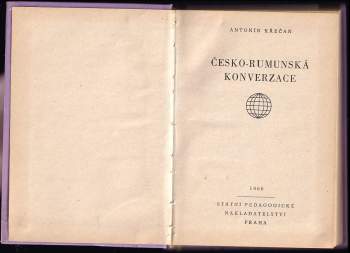 Antonín Křečan: Česko-rumunská konverzace