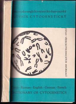 Vladimír Srb: Česko-rusko-anglicko-německo-francouzský slovník cytogenetický