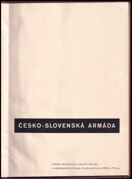 Česko-slovenská armáda