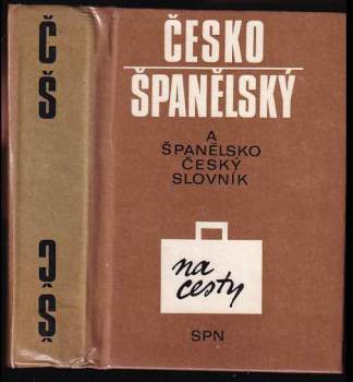 Česko-španělský a španělsko-český slovník na cesty