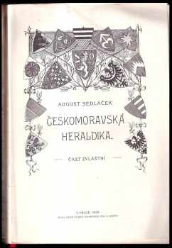August Sedláček: Českomoravská heraldika