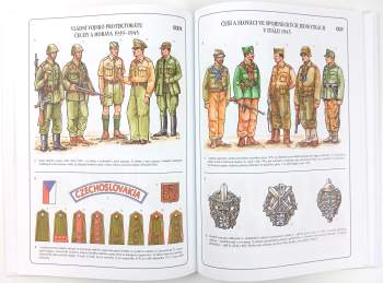 Jan Vogeltanz: Československá armáda v zahraničí 1939-1945 ; Vládní vojsko protektorátu Čechy a Morava 1939-1945 ; Slovenská armáda 1939-1945 ; Československá armáda 1945-1992 : uniformy, symbolika, výstroj, výzbroj