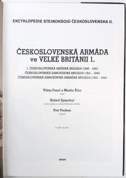 Vilém Fencl: Československá armáda ve Velké Británii