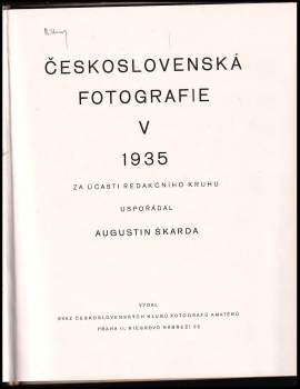 Augustin Škarda: Československá fotografie