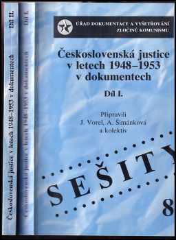 Československá justice v letech 1948-1953 v dokumentech
