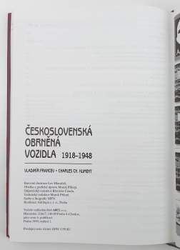 Vladimír Francev: Československá obrněná vozidla 1918-1948 + Výkresová dokumentace - KOMPLET
