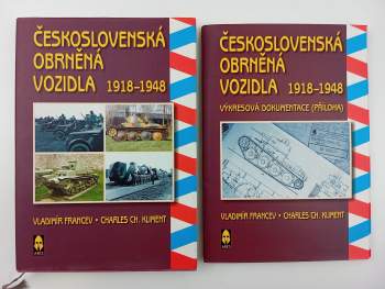Československá obrněná vozidla 1918-1948 + Výkresová dokumentace - KOMPLET