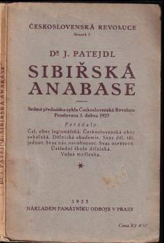 Josef Patejdl: Sibiřská anabase