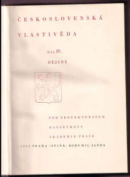 Československá vlastivěda