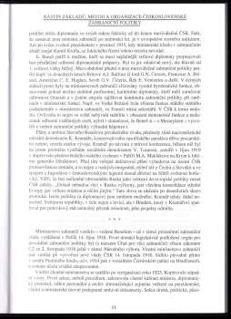 Antonín Klimek: Československá zahraniční politika 1918-1938