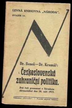 Československá zahraniční politika
