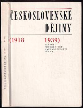 Československé dějiny (1918-1939)