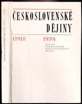 Československé dějiny (1918-1939)