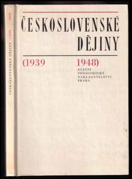 Jaroslav Pátek: Československé dějiny 1939-1948