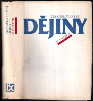 Robert Kvaček: Československé dějiny v datech