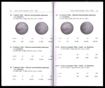 Jiří Vandas: Československé mince 1918-1992, mince České republiky a mince Slovenské republiky 1993-2009