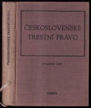 Československé trestní právo