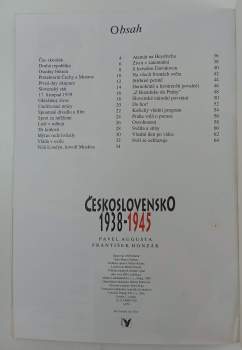 Pavel Augusta: Československo 1938-1945