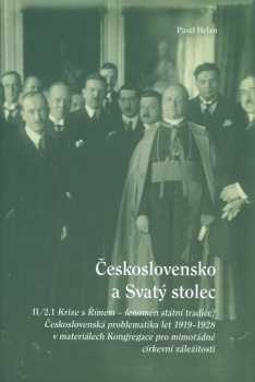 Československo a Svatý stolec