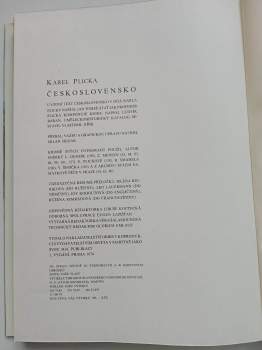 Karel Plicka: Československo