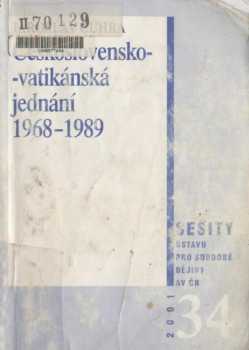 Československo-vatikánská jednání 1968-1989