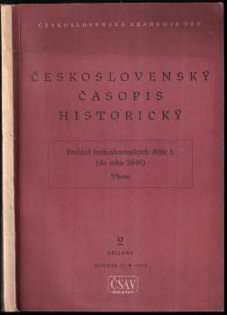 Československý časopis historický