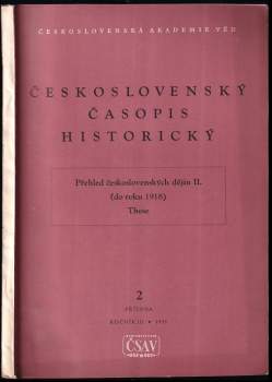 Československý časopis historický