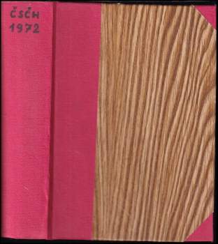 Československý časopis historický, KOMPLETNÍ ROČNÍK 20., ČÍSLA 1-6