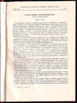 Jurij Křížek: Československý časopis historický, KOMPLETNÍ ROČNÍK 31., ČÍSLA 1-6